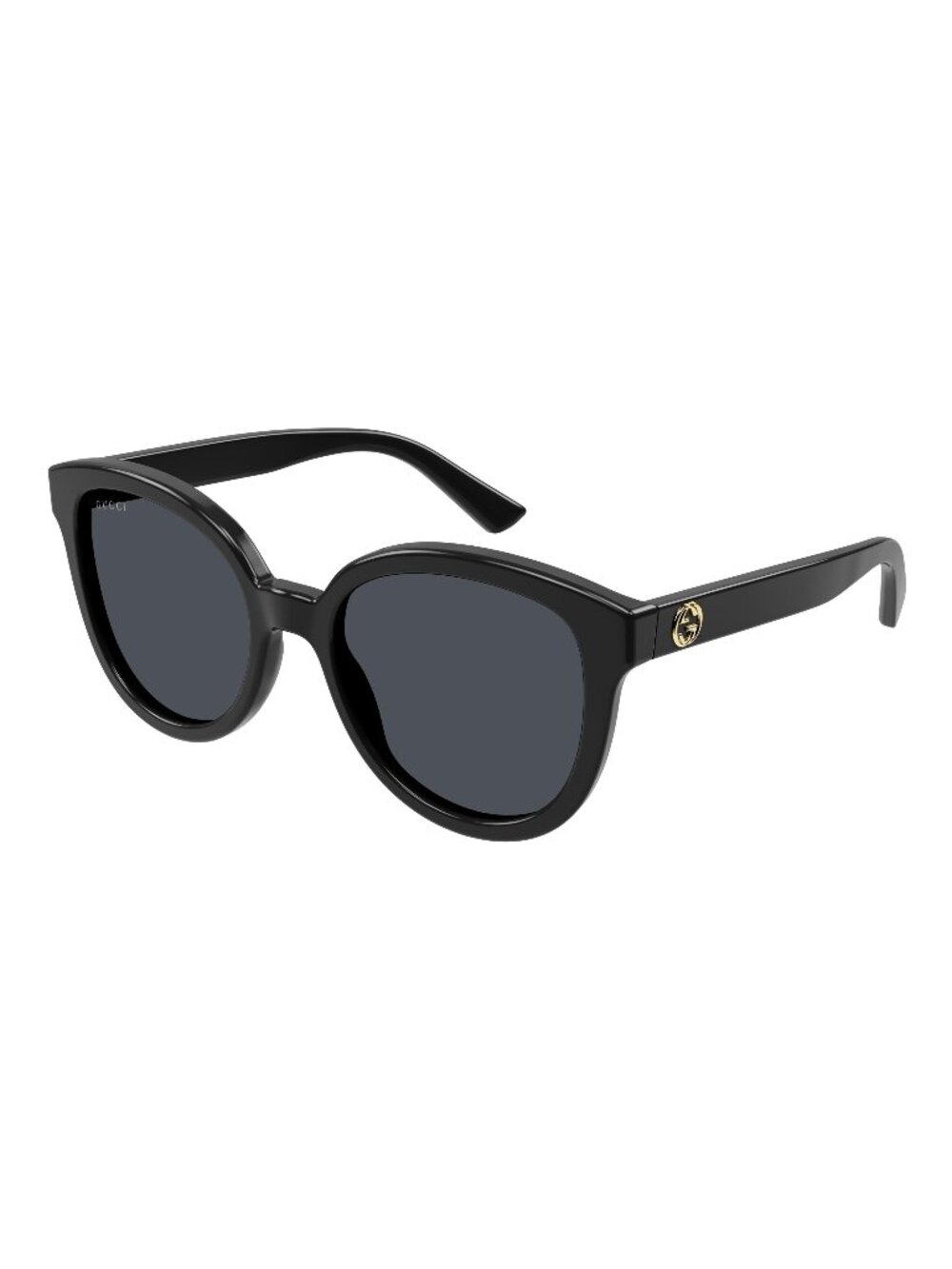 New Gucci Women's Sunglasses Black Square Grey Lens Acetate Frame GG1315S 001 54